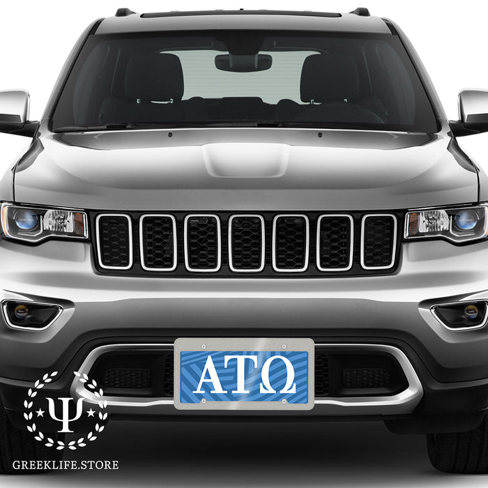 Alpha Tau Omega Decorative License Plate