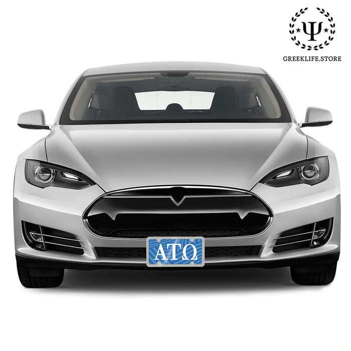 Alpha Tau Omega Decorative License Plate