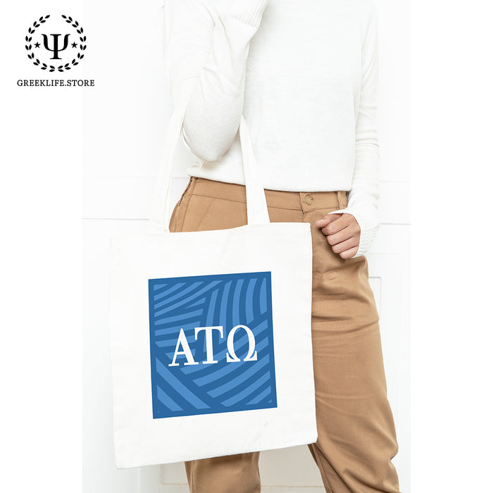Alpha Tau Omega Canvas Tote Bag