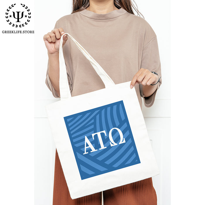 Alpha Tau Omega Canvas Tote Bag