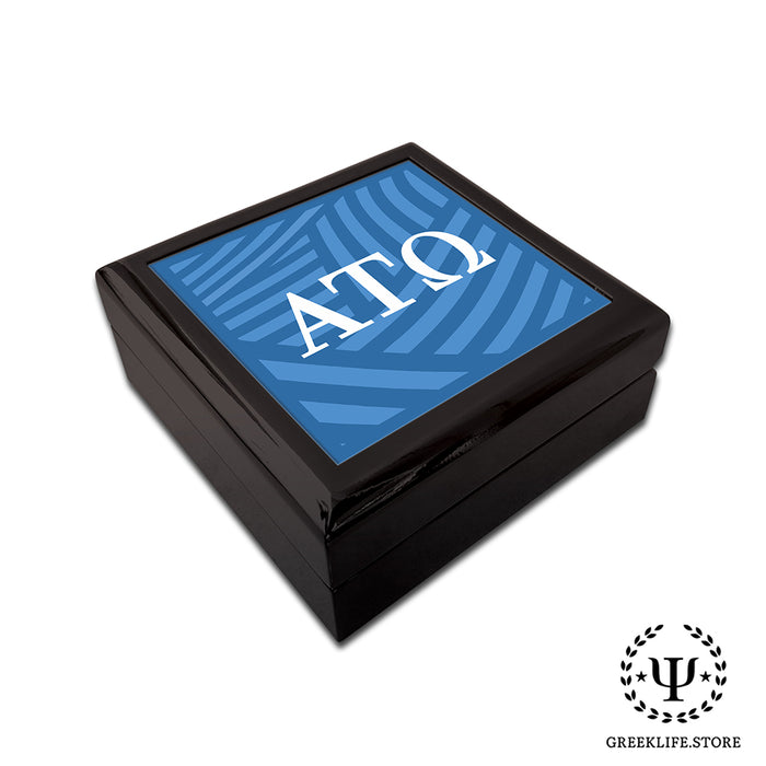 Alpha Tau Omega Keepsake Box Wooden