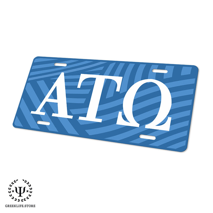 Alpha Tau Omega Decorative License Plate