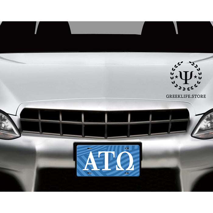 Alpha Tau Omega Decorative License Plate