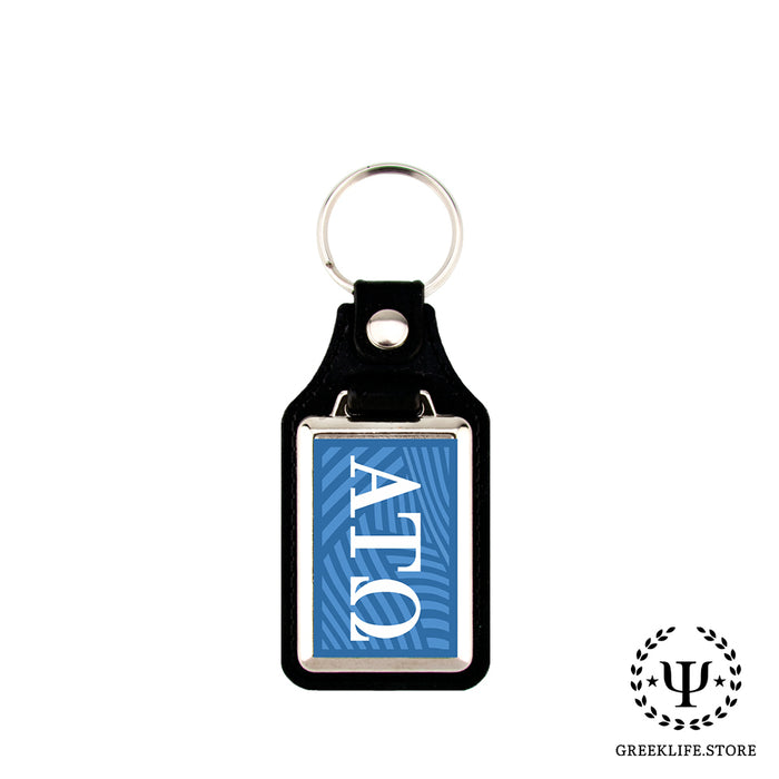 Alpha Tau Omega Keychain Rectangular