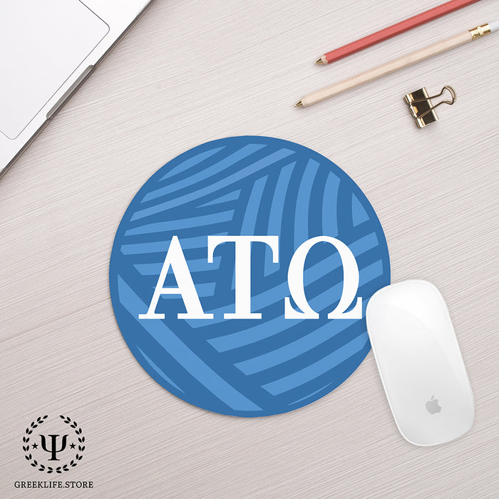 Alpha Tau Omega Mouse Pad Round