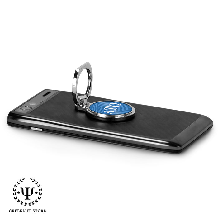 Alpha Tau Omega Ring Stand Phone Holder (round)