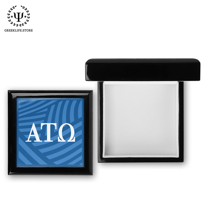 Alpha Tau Omega Keepsake Box Wooden
