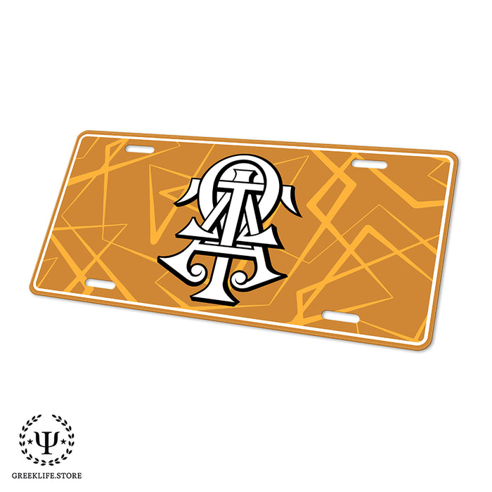 Alpha Tau Omega Decorative License Plate