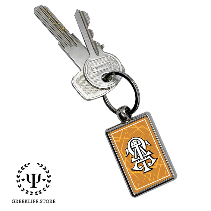 Alpha Tau Omega Keychain Rectangular