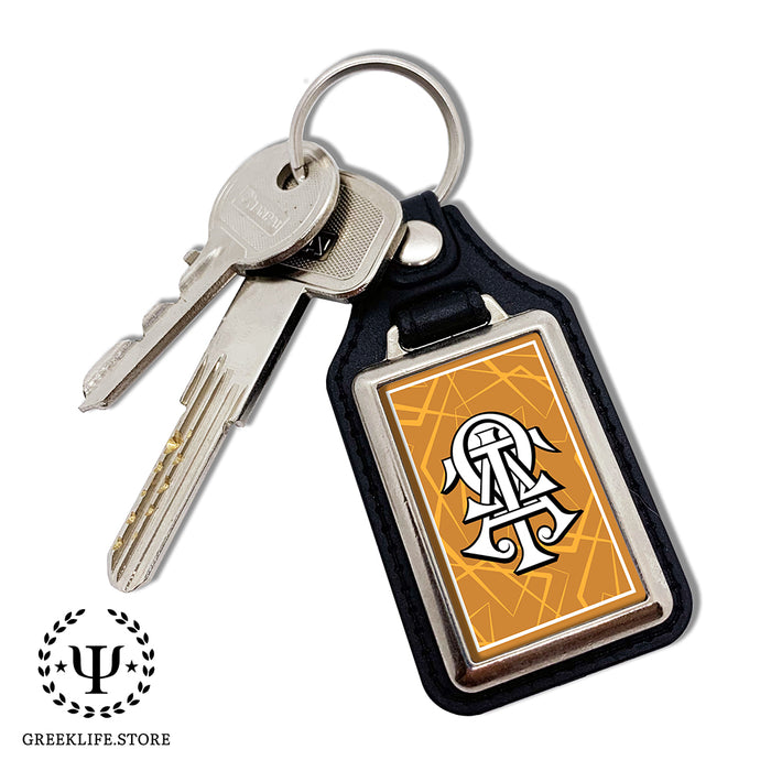 Alpha Tau Omega Keychain Rectangular
