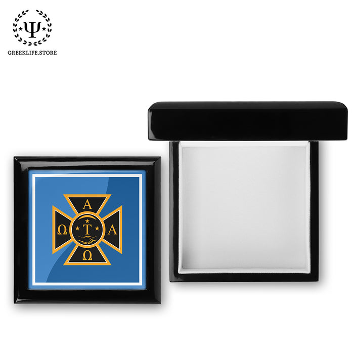 Alpha Tau Omega Keepsake Box Wooden