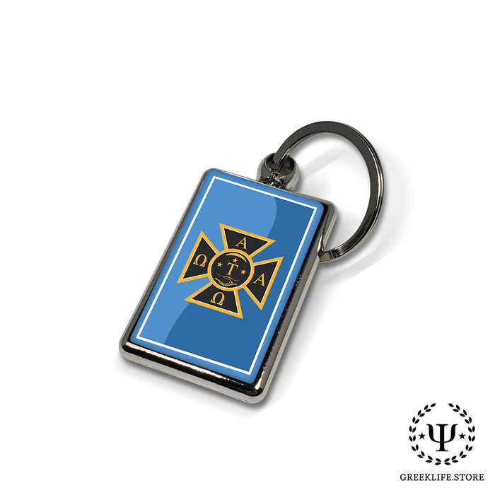 Alpha Tau Omega Keychain Rectangular
