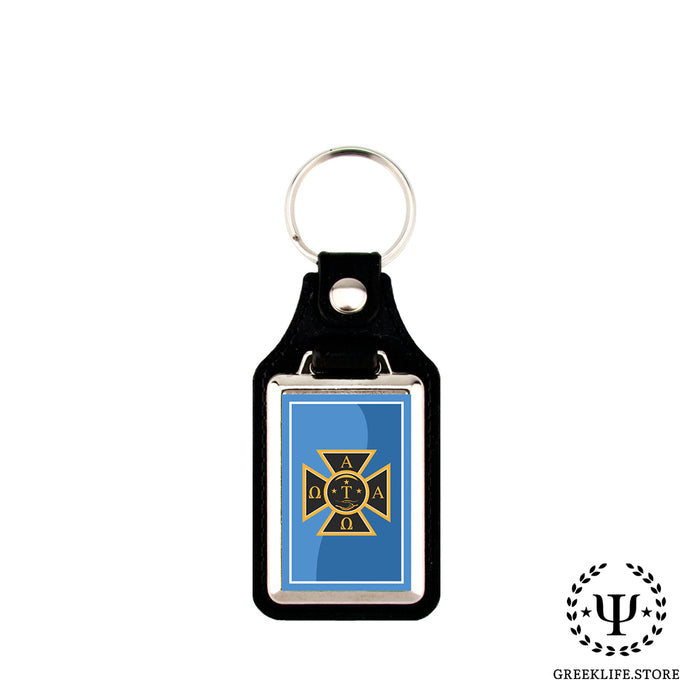 Alpha Tau Omega Keychain Rectangular