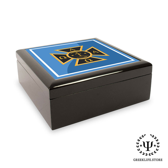 Alpha Tau Omega Keepsake Box Wooden
