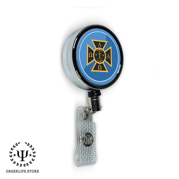 Alpha Tau Omega Badge Reel Holder