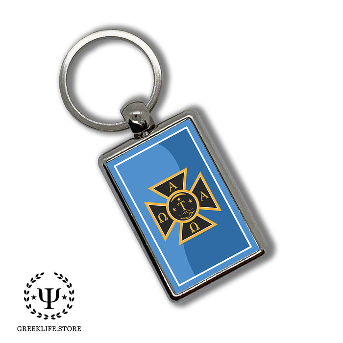 Alpha Tau Omega Keychain Rectangular