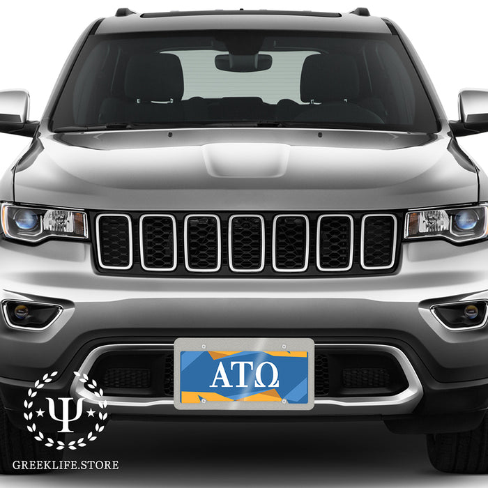 Alpha Tau Omega Decorative License Plate