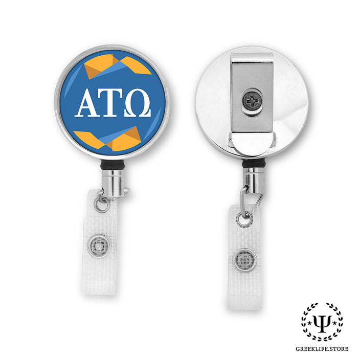 Alpha Tau Omega Badge Reel Holder