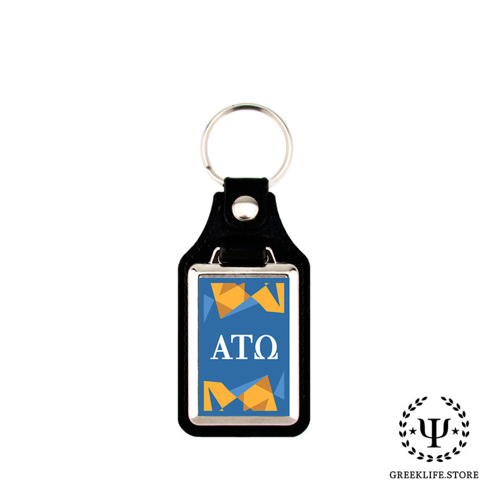 Alpha Tau Omega Keychain Rectangular