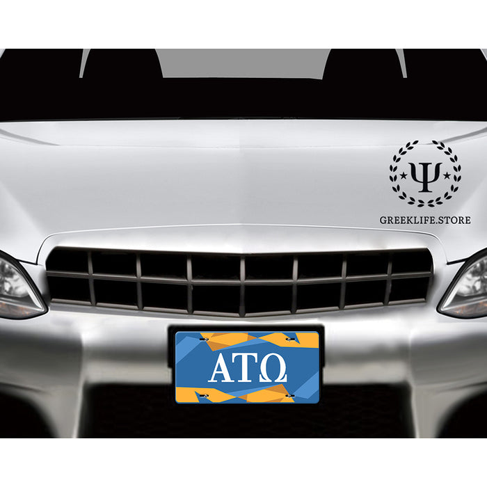 Alpha Tau Omega Decorative License Plate