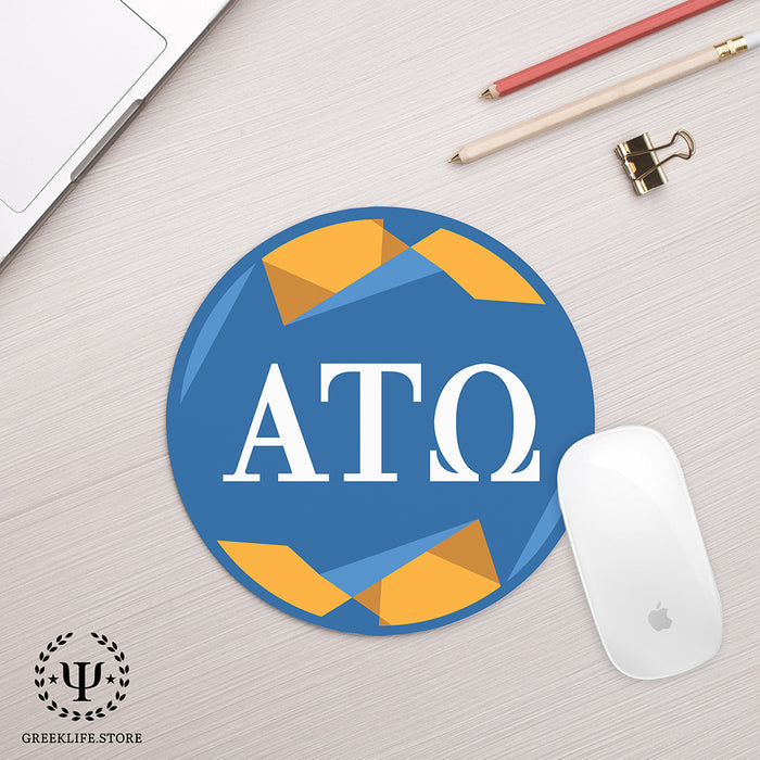 Alpha Tau Omega Mouse Pad Round