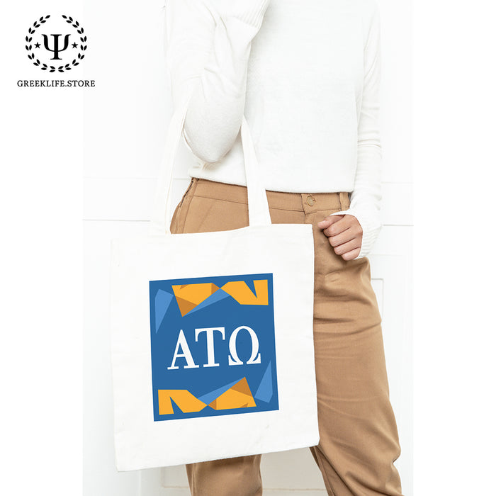 Alpha Tau Omega Canvas Tote Bag