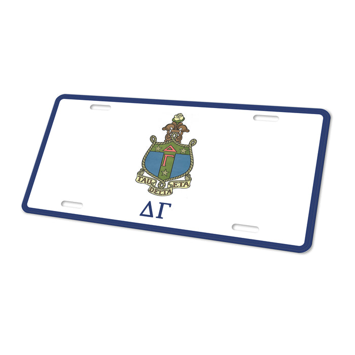 Delta Gamma Decorative License Plate