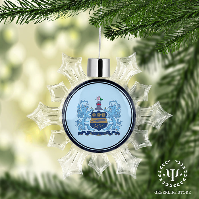 Alpha Xi Delta Christmas Ornament - Snowflake