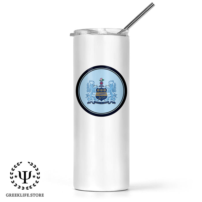 Alpha Xi Delta Stainless Steel Skinny Tumbler 20 OZ