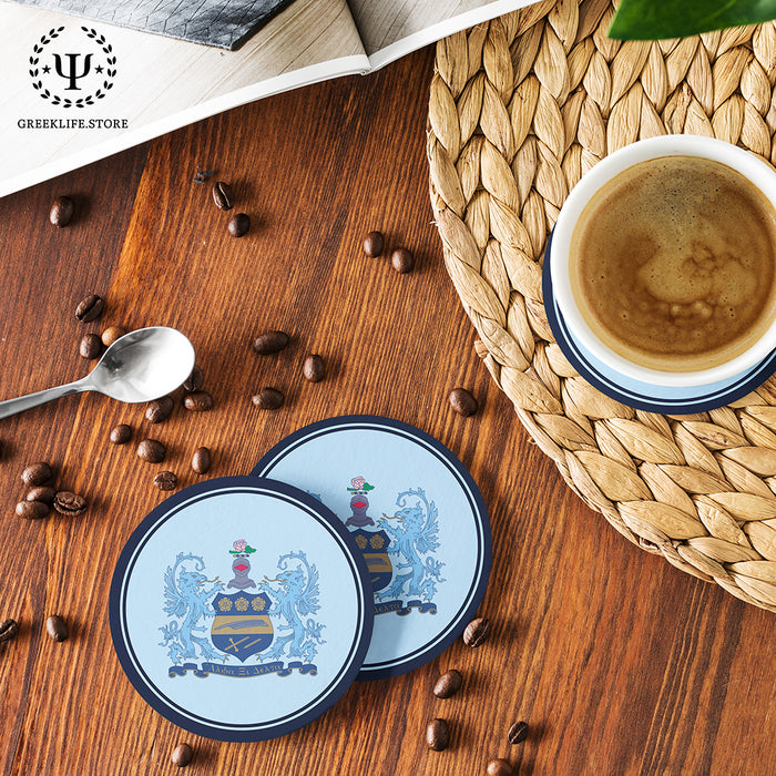 Alpha Xi Delta Beverage coaster round (Set of 4)