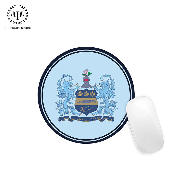 Alpha Xi Delta Mouse Pad Round