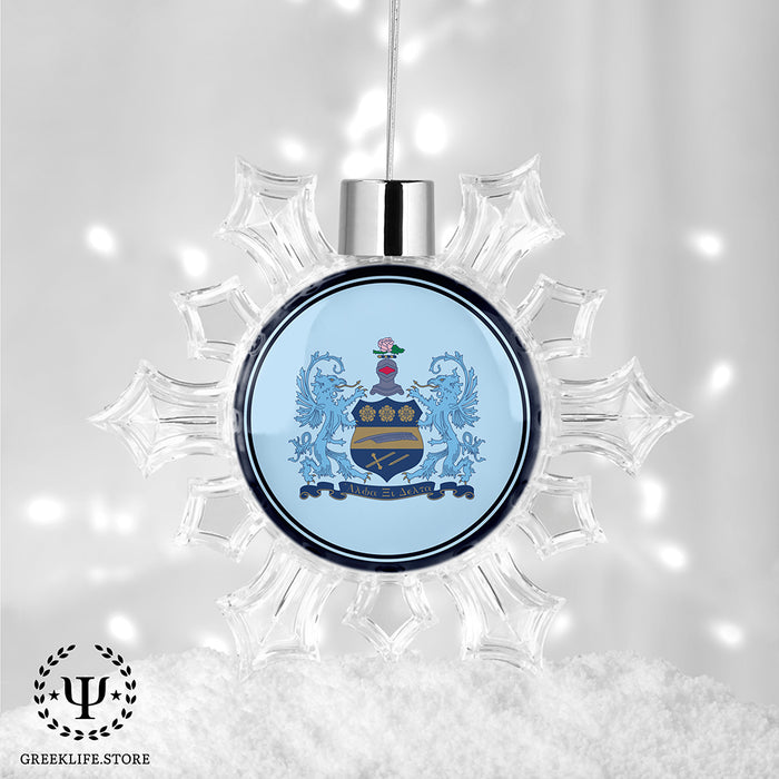 Alpha Xi Delta Christmas Ornament - Snowflake