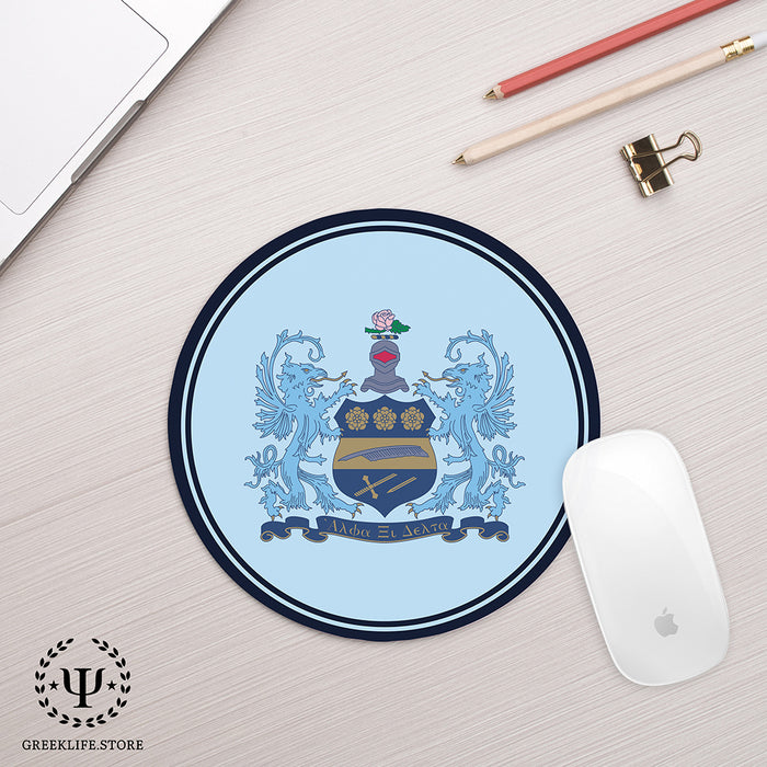 Alpha Xi Delta Mouse Pad Round