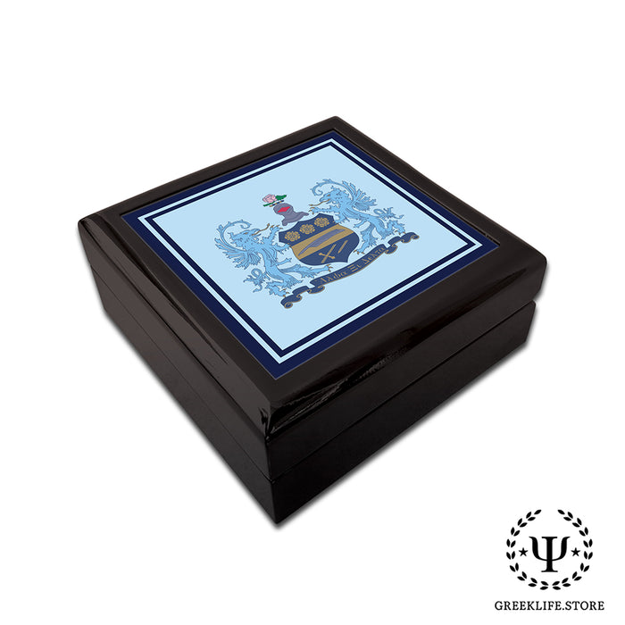 Alpha Xi Delta Keepsake Box Wooden