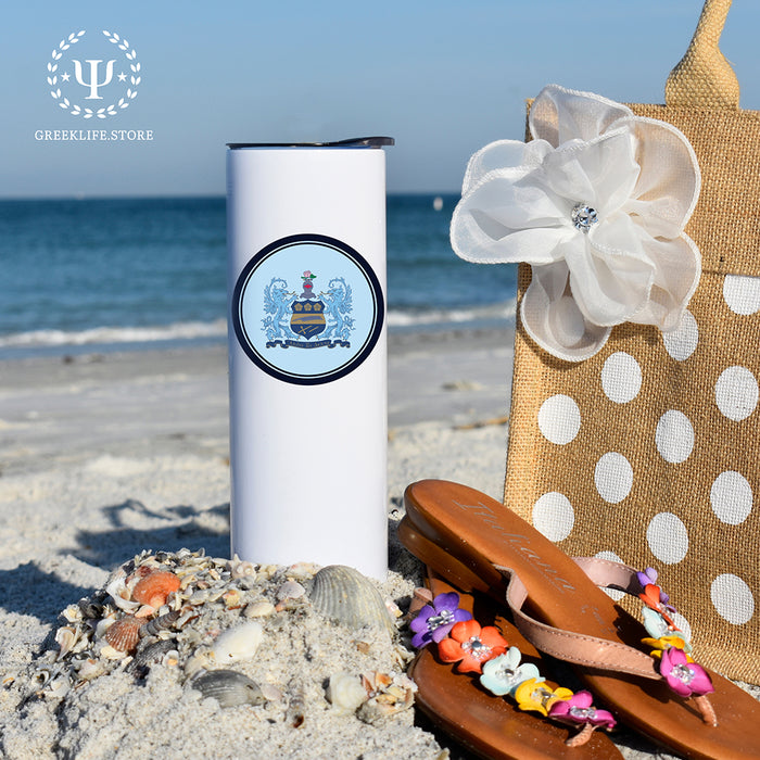 Alpha Xi Delta Stainless Steel Skinny Tumbler 20 OZ
