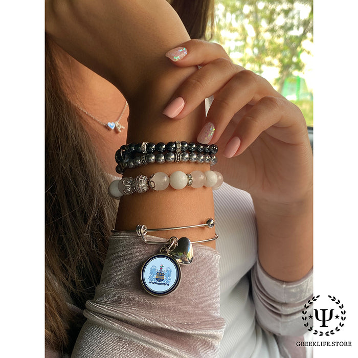 Alpha Xi Delta Round Adjustable Bracelet
