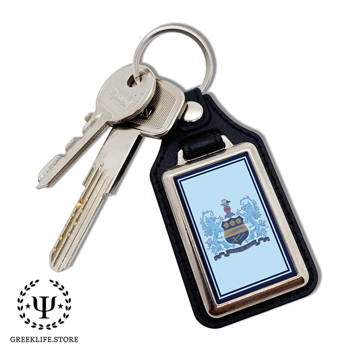 Alpha Xi Delta Keychain Rectangular