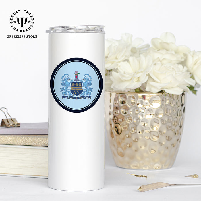 Alpha Xi Delta Stainless Steel Skinny Tumbler 20 OZ