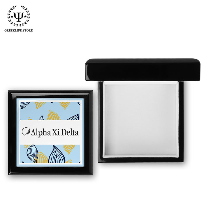 Alpha Xi Delta Keepsake Box Wooden