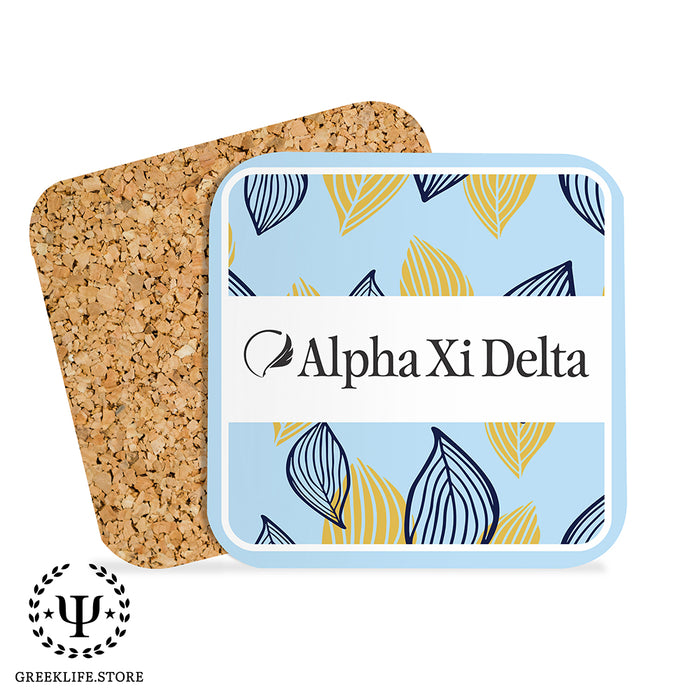 Alpha Xi Delta Beverage Coasters Square (Set of 4)