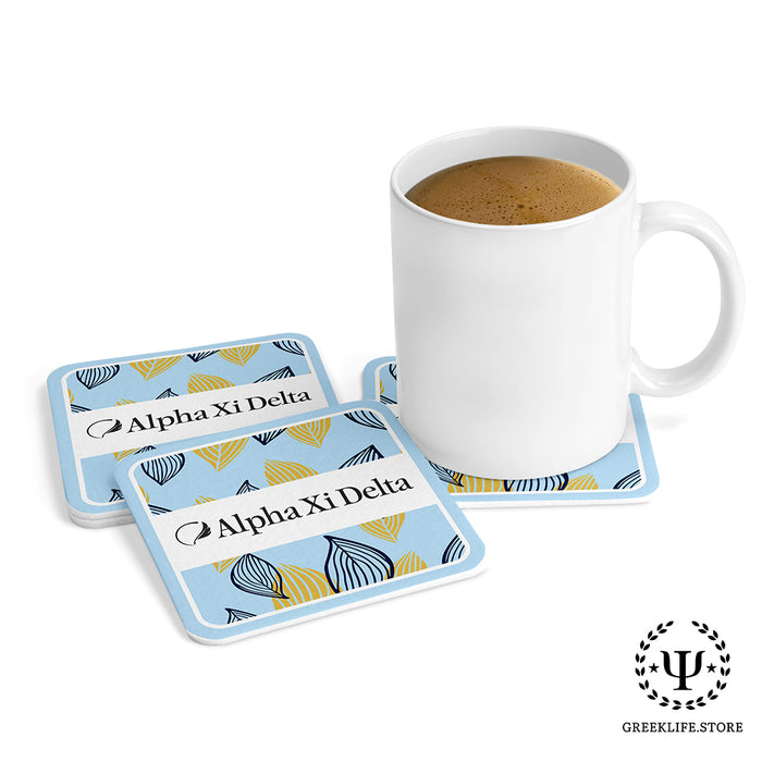 Alpha Xi Delta Beverage Coasters Square (Set of 4)