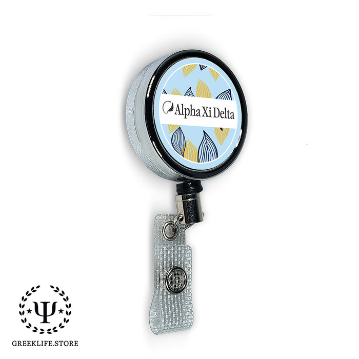Alpha Xi Delta Badge Reel Holder