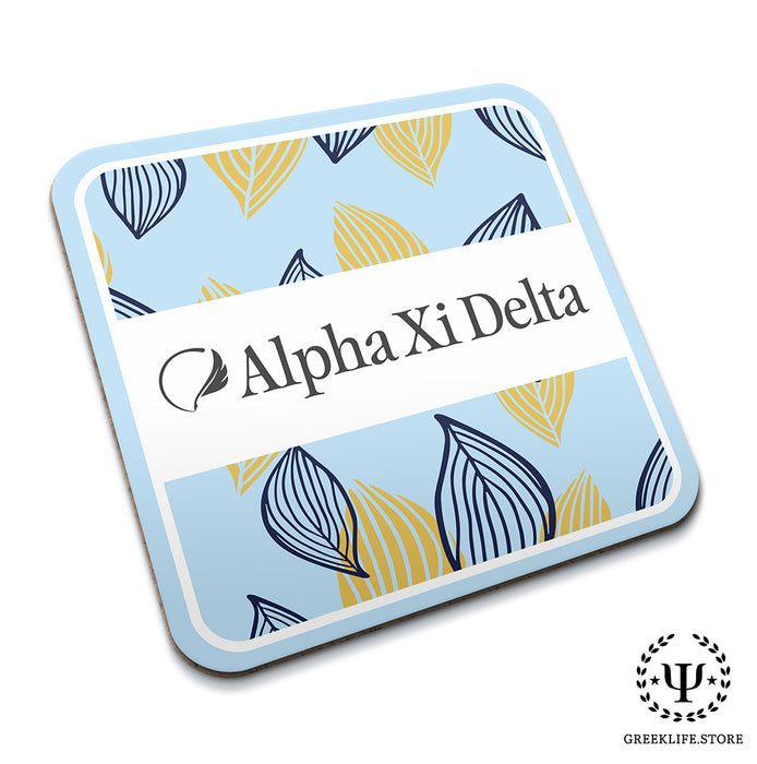 Alpha Xi Delta Beverage Coasters Square (Set of 4)