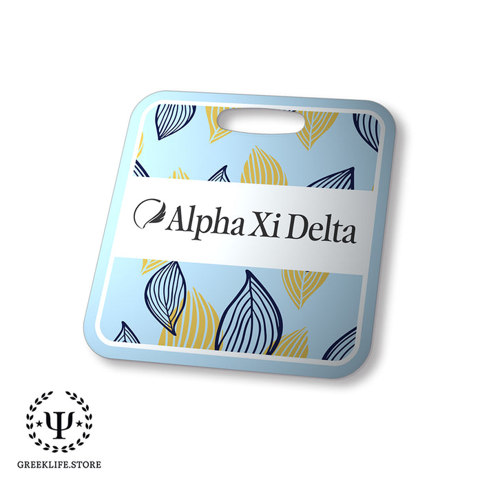 Alpha Xi Delta Luggage Bag Tag (square)