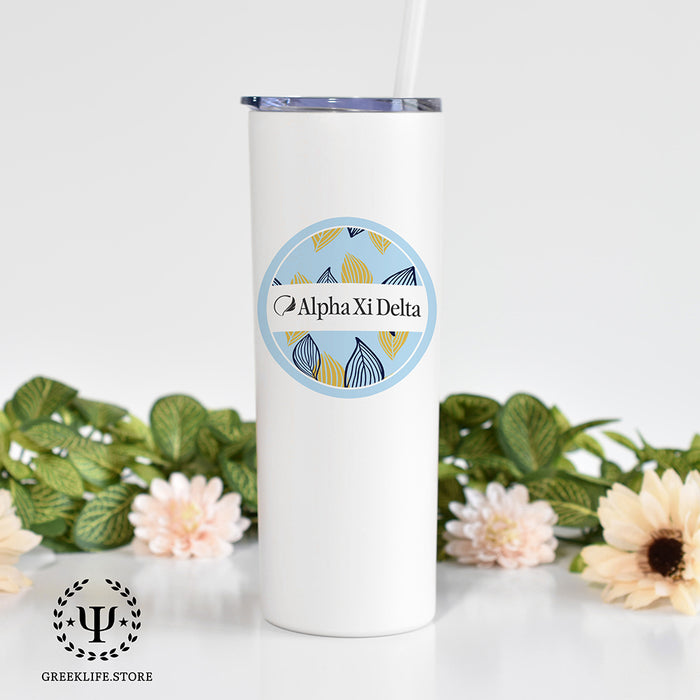 Alpha Xi Delta Stainless Steel Skinny Tumbler 20 OZ