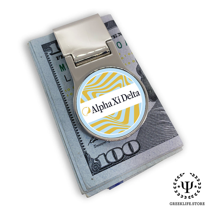 Alpha Xi Delta Money Clip