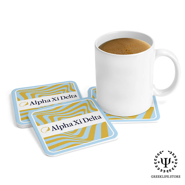 Alpha Xi Delta Beverage Coasters Square (Set of 4)