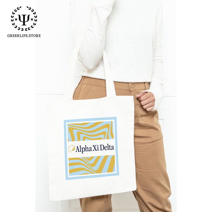 Alpha Xi Delta Canvas Tote Bag