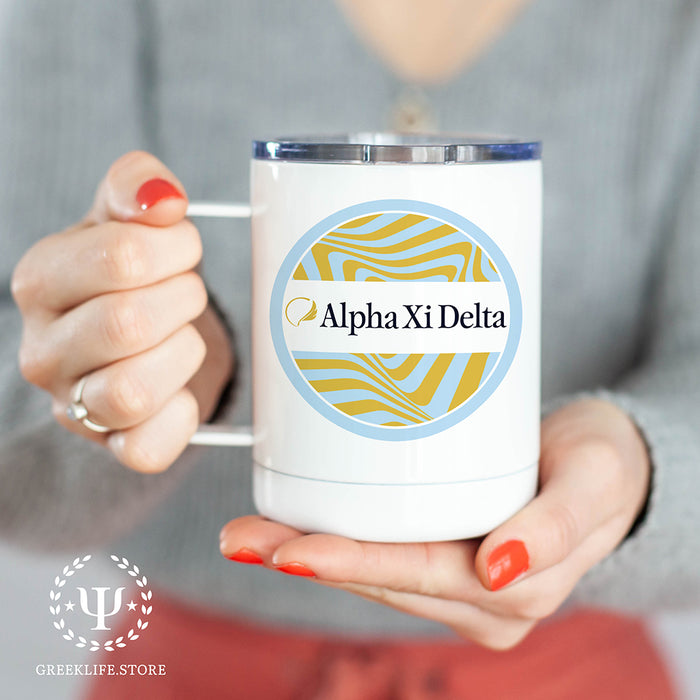 Alpha Xi Delta Stainless Steel Travel Mug 13 OZ