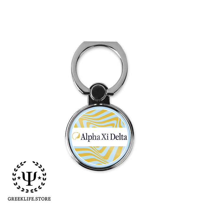 Alpha Xi Delta Ring Stand Phone Holder (round)
